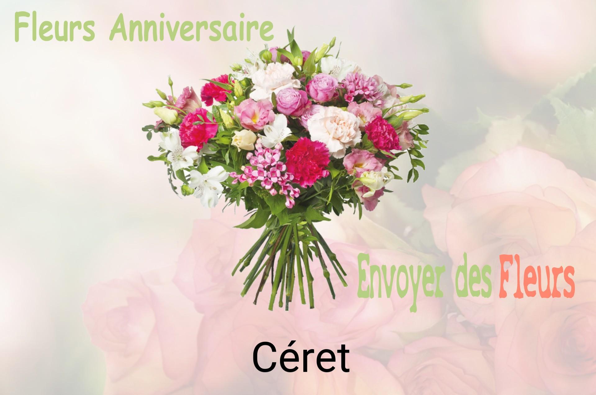 Bouquet de fleurs d’anniversaire livré à Céret